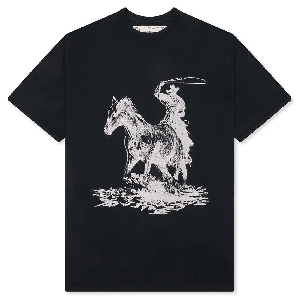 REWARD T-SHIRT - HARD WASHED BLACK - 1