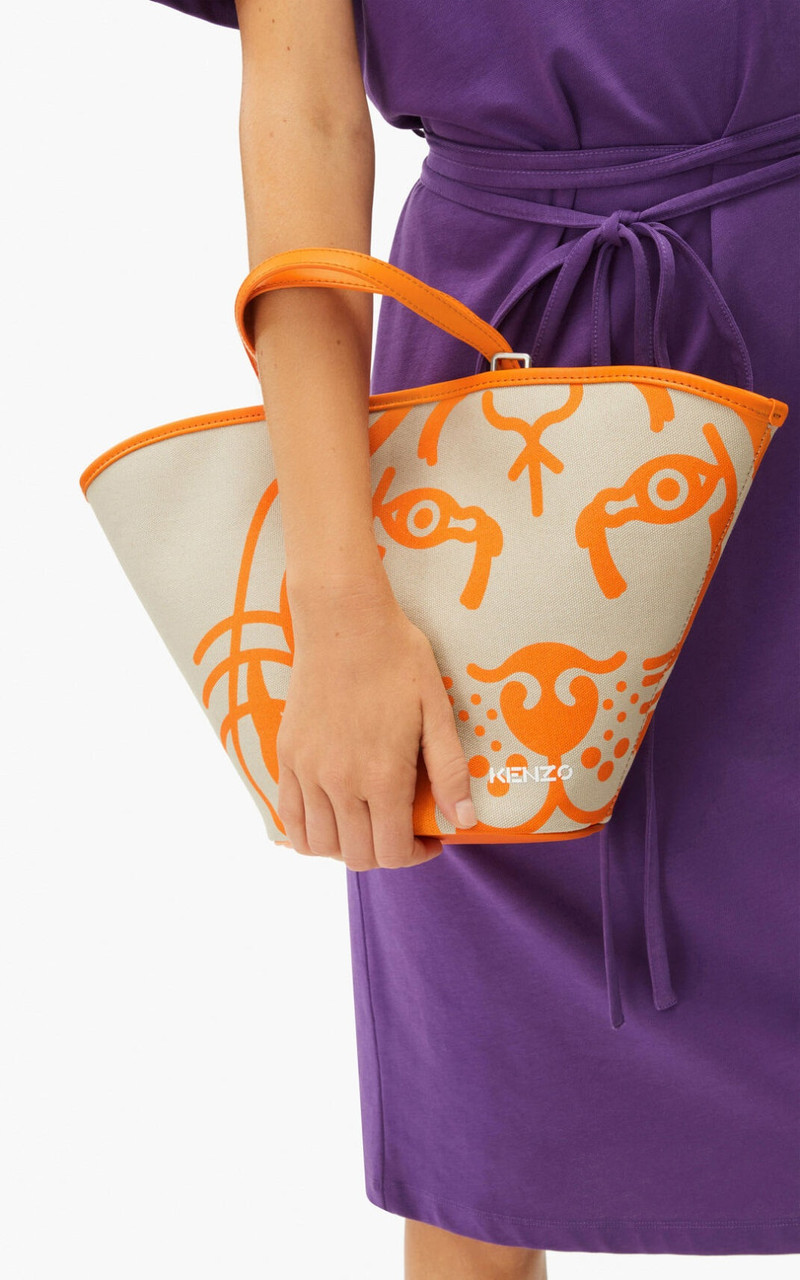 KENZO Small K-Tiger shoulder tote bag outlook