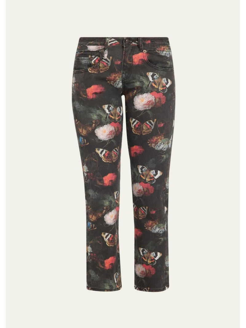 Boy Ankle Straight-Leg Denim Jeans 1
