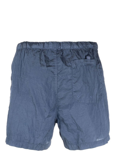 Stone Island logo-patch drawstring swim shorts outlook