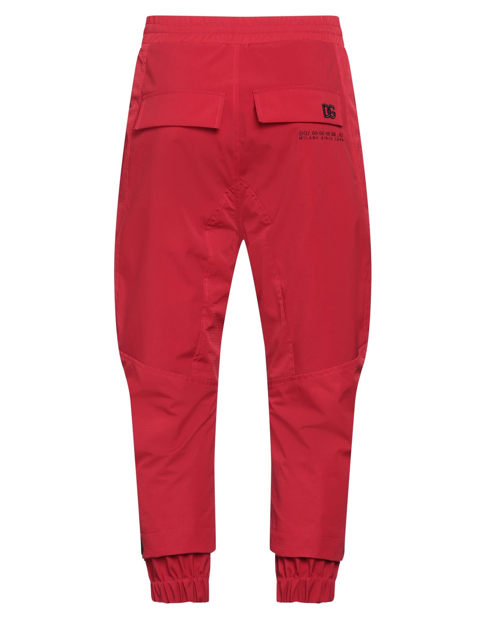Red Men's Casual Pants - 2