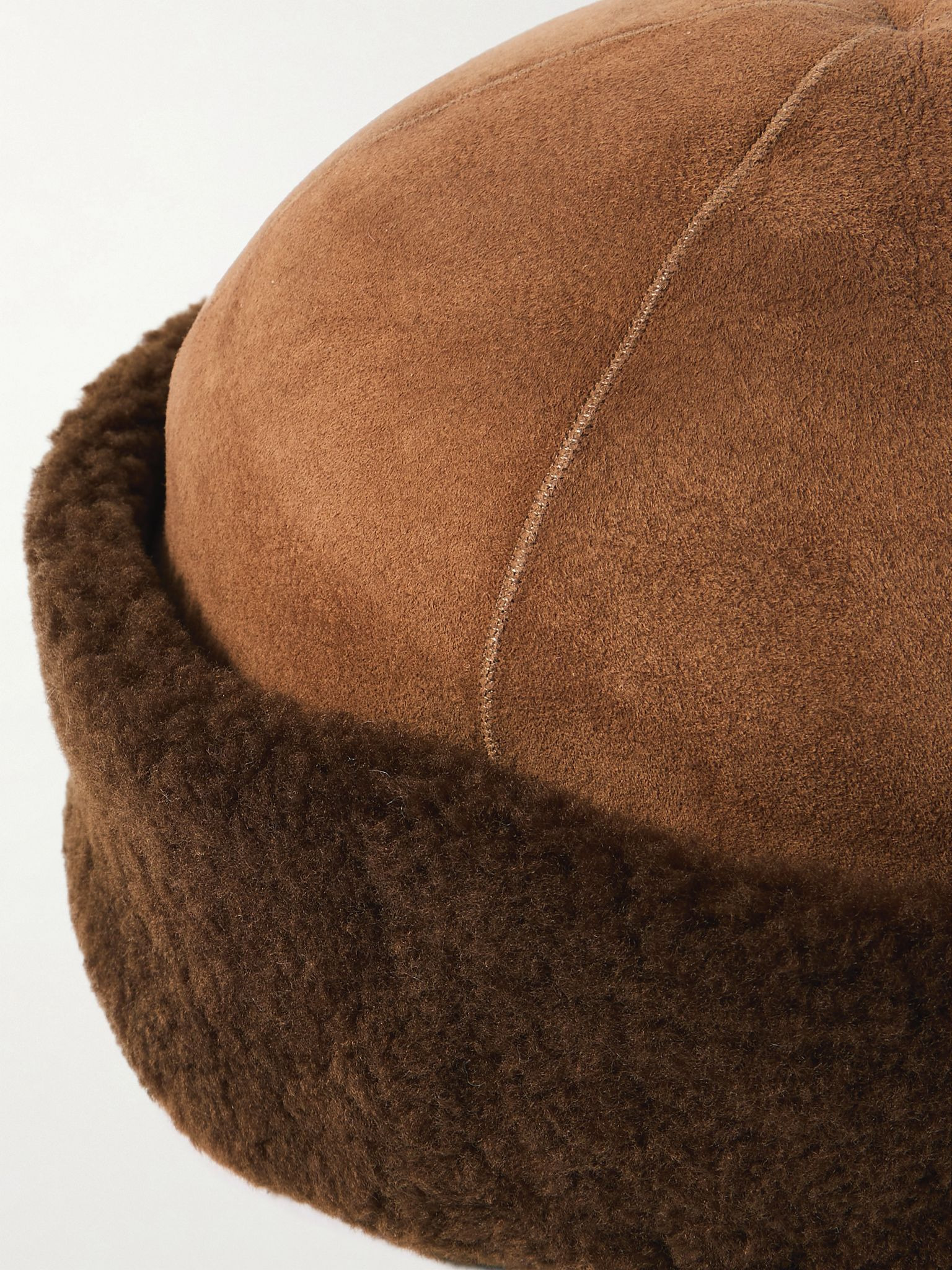 Lys Shearling Beanie Beige - 4
