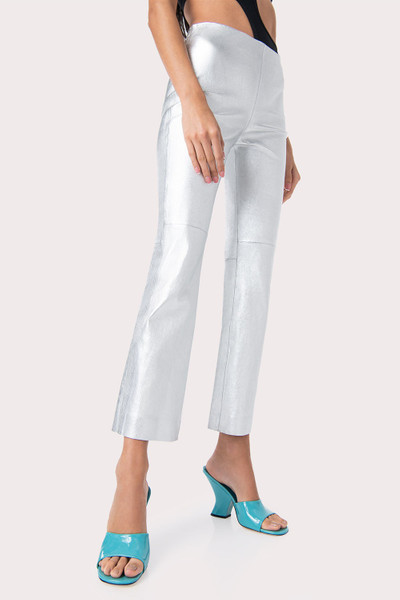 BY FAR Tais Aquamarine Patent Leather outlook