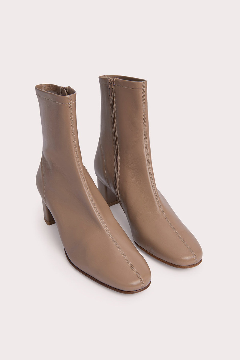 BY FAR Sofia Nude Leather outlook