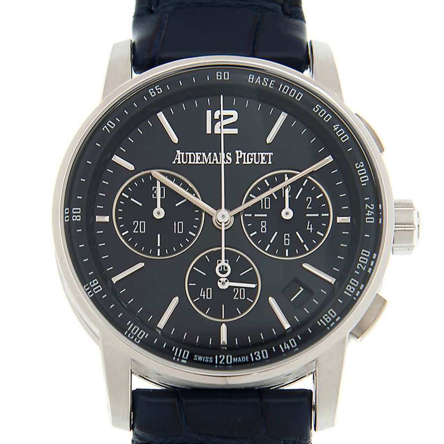 Audemars Piguet CODE 11.59 Chronograph Blue Dial Men's Watch 26393BC.OO.A321CR.01 - 1