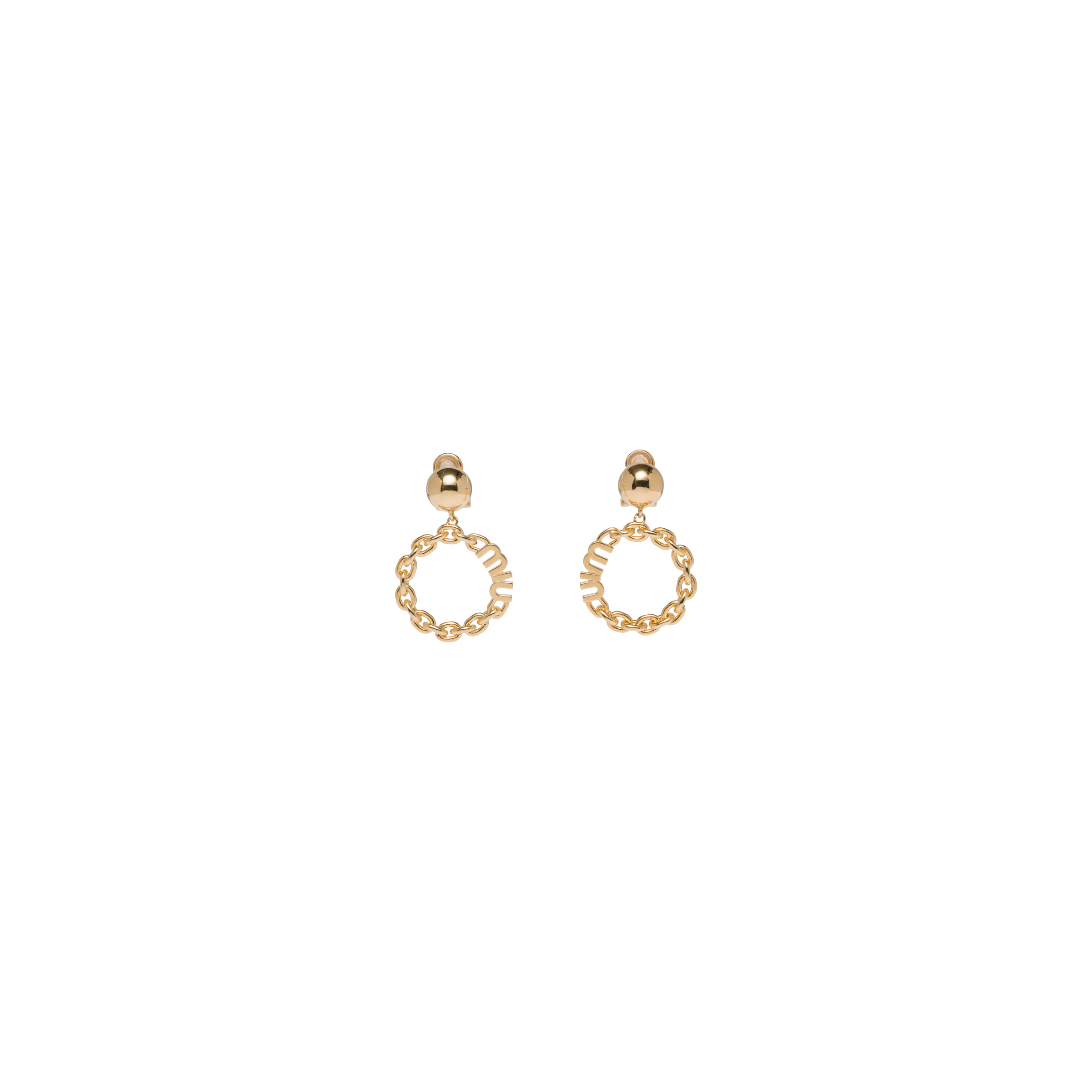 Metal earrings - 1