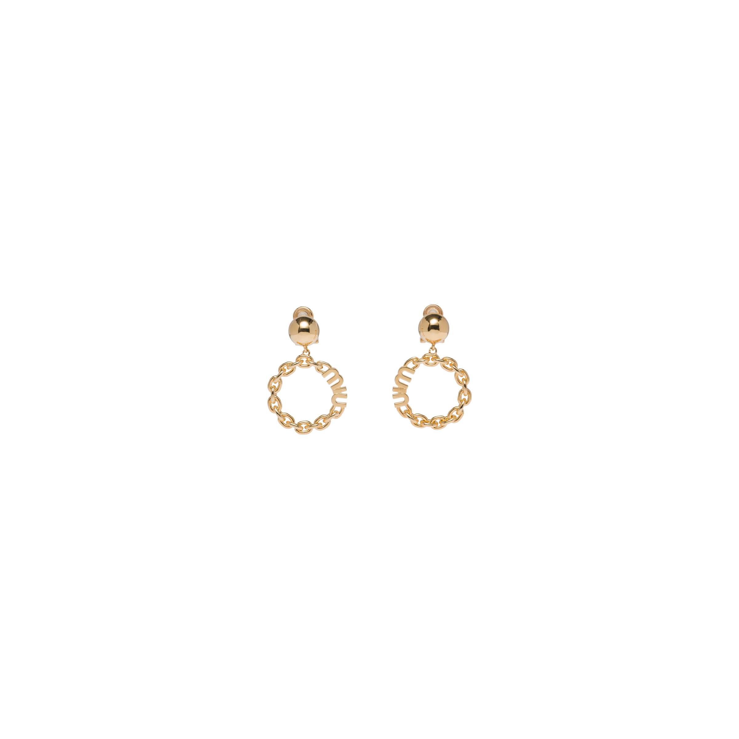 Metal earrings - 1