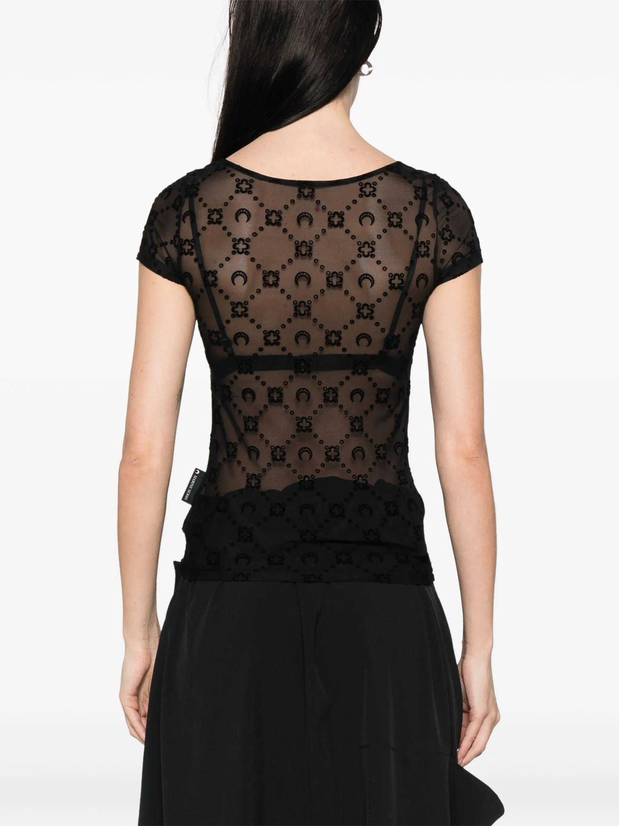 flocked mesh top - 4