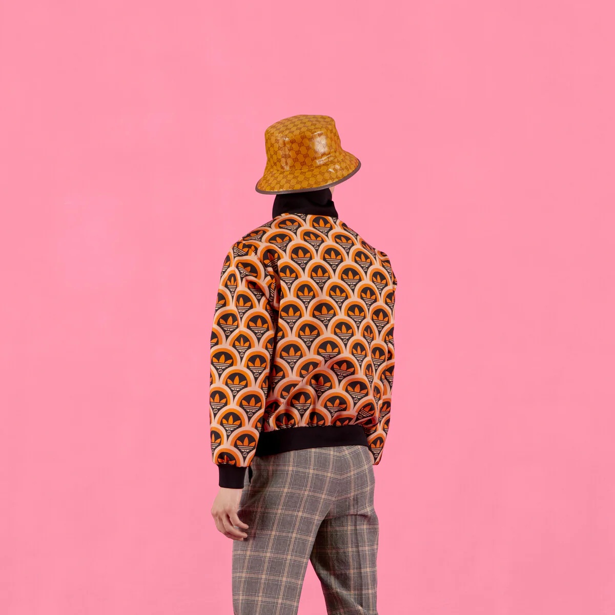 adidas x Gucci Trefoil print jacket - 7