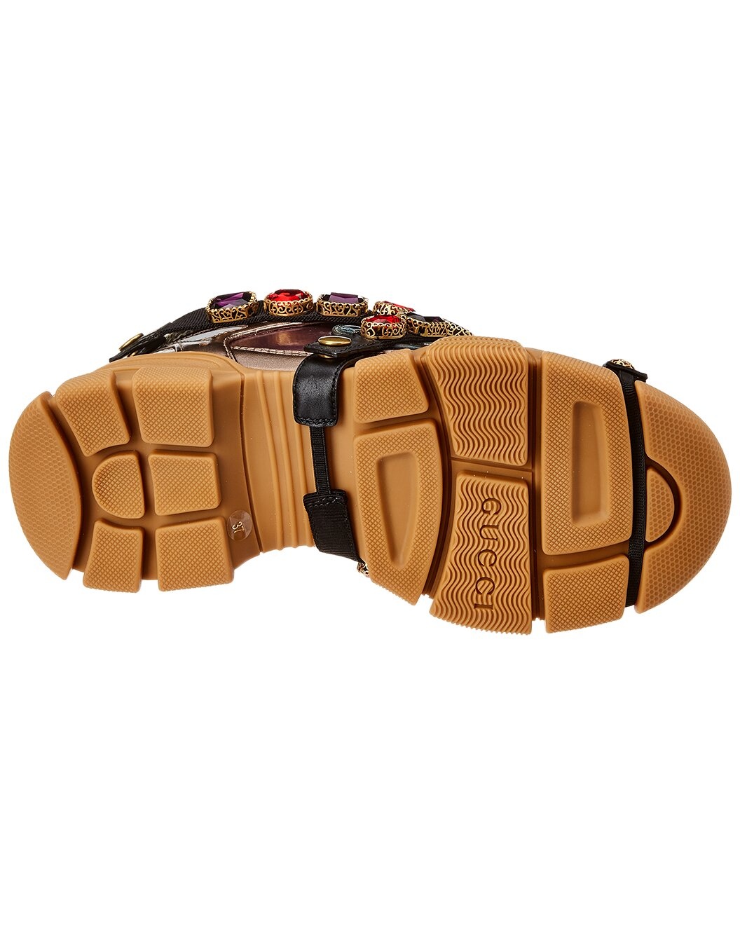 Gucci Flashtrek Leather & Mesh Sneaker - 4