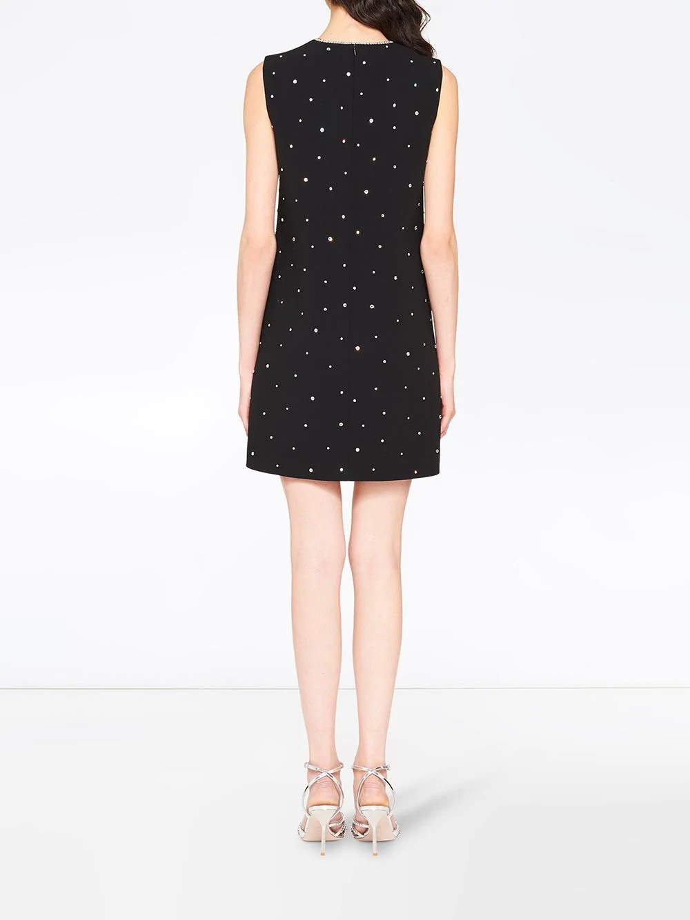 crystal-embellished dress - 4