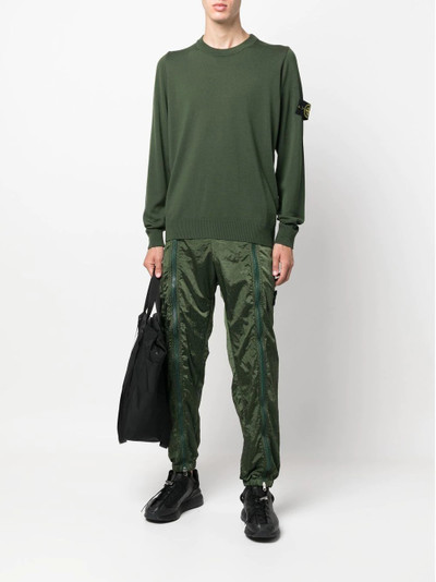 Stone Island Compass patch jumper outlook