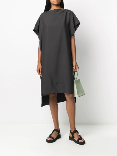 ISSEY MIYAKE short-sleeve shift dress outlook