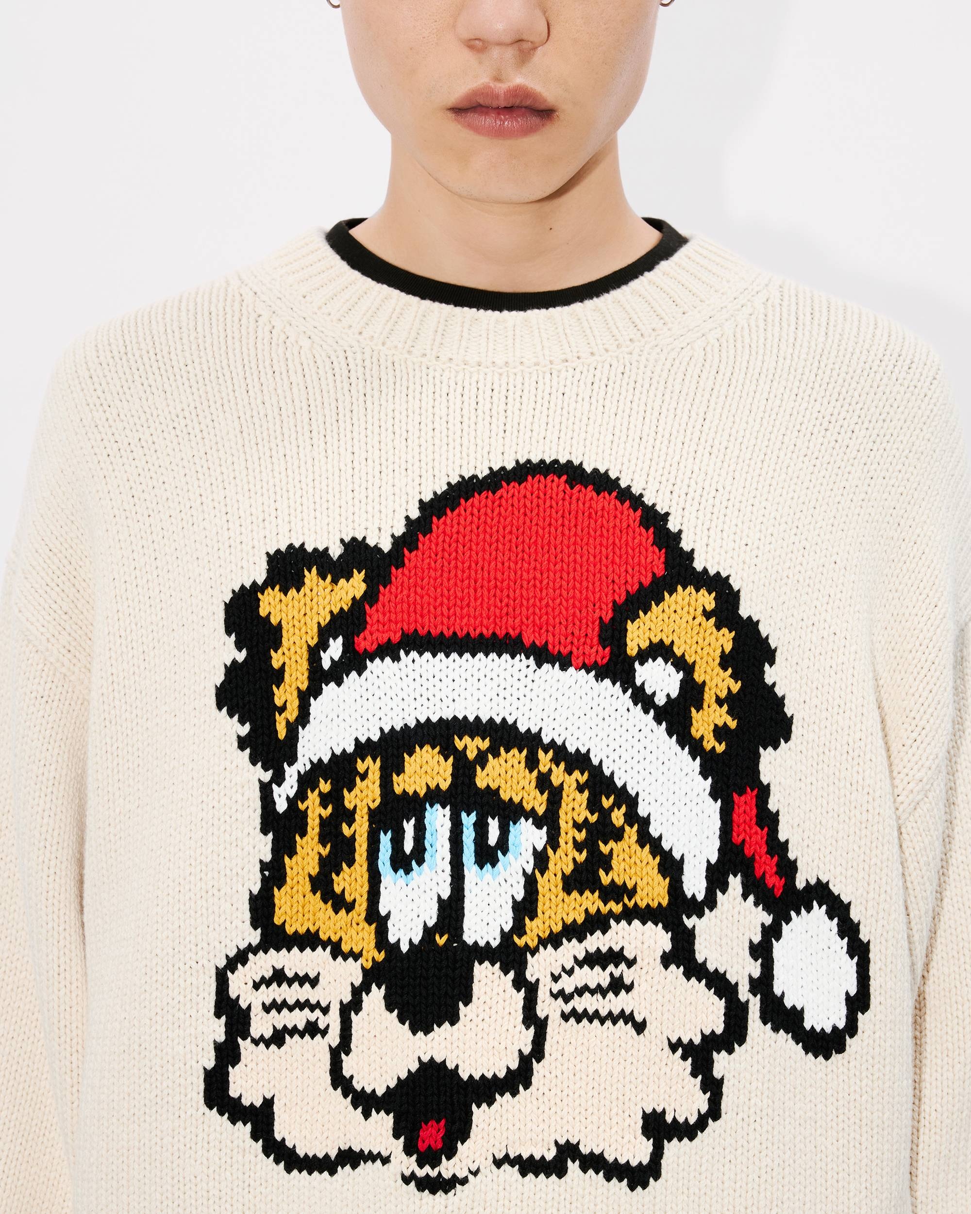 'KENZO VERDY MARKET' genderless jumper in wool and cotton - 11