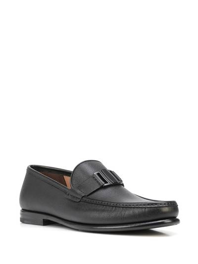 Salvatore Ferragamo logo-engraved leather loafers outlook