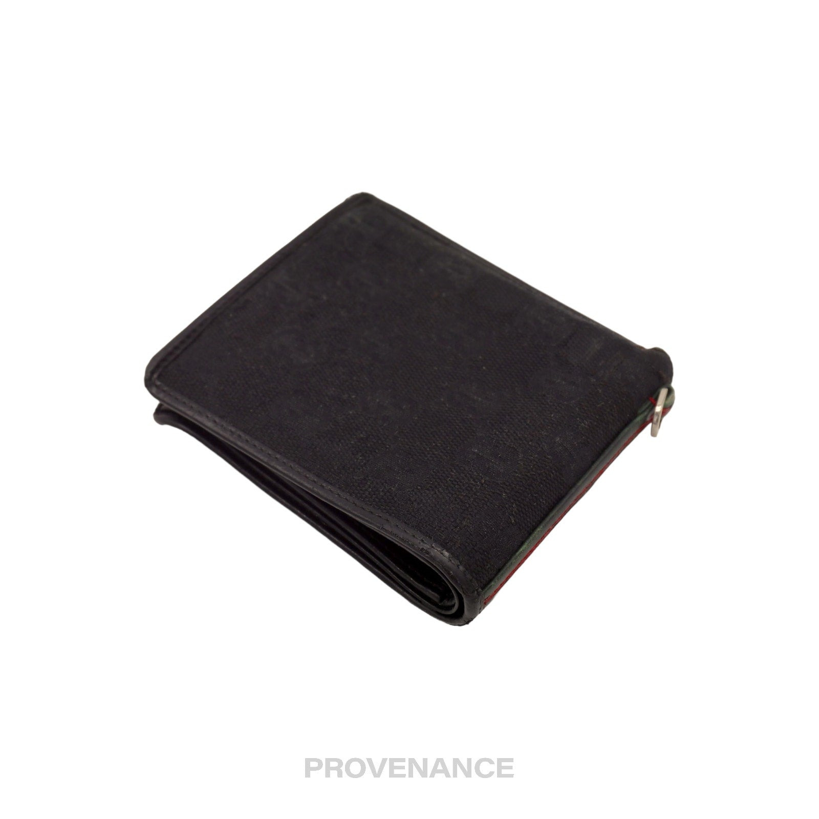 Gucci Bifold Wallet - Black GG Canvas - 4