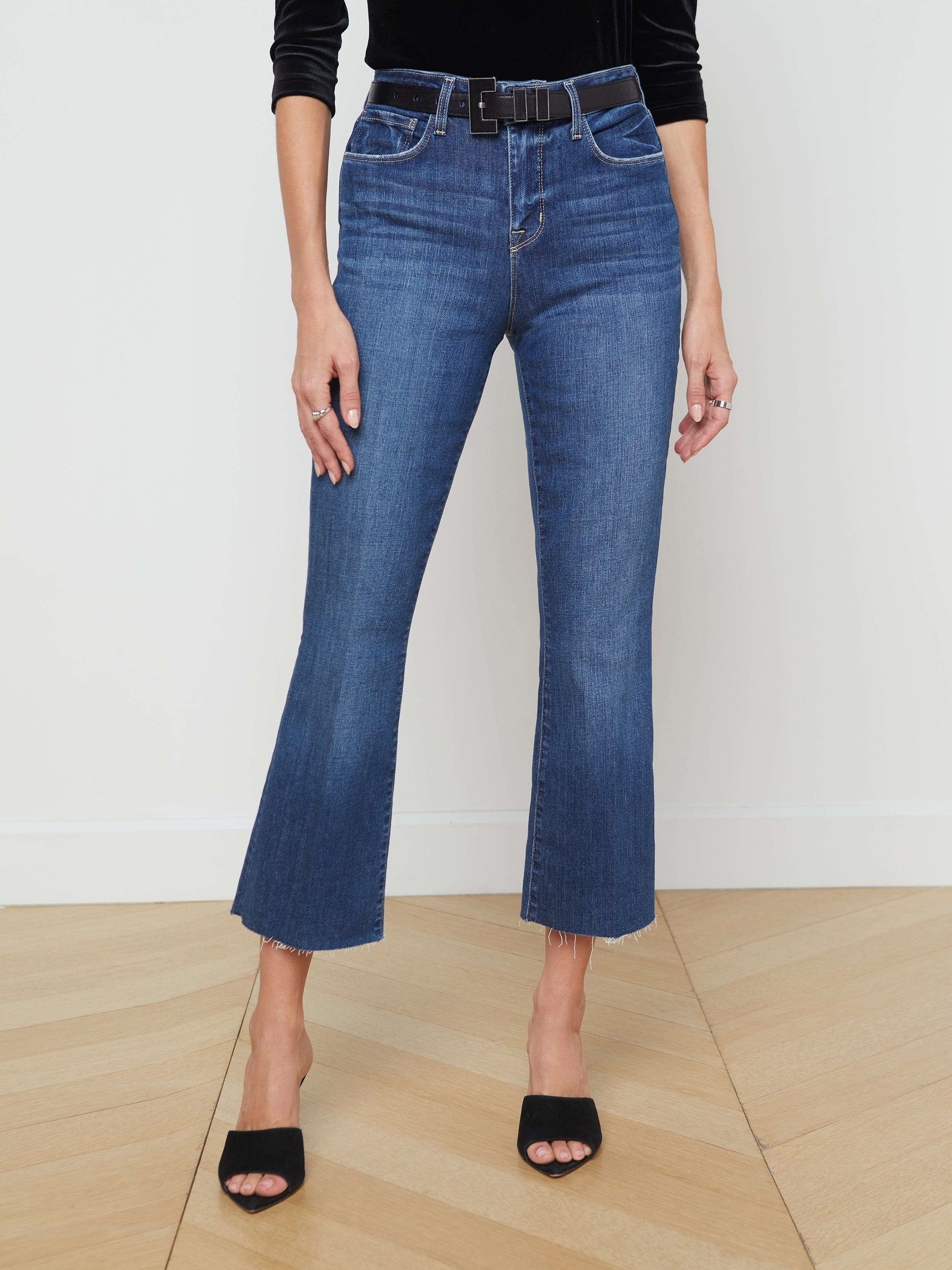 Kendra Cropped Flare Jean - 3