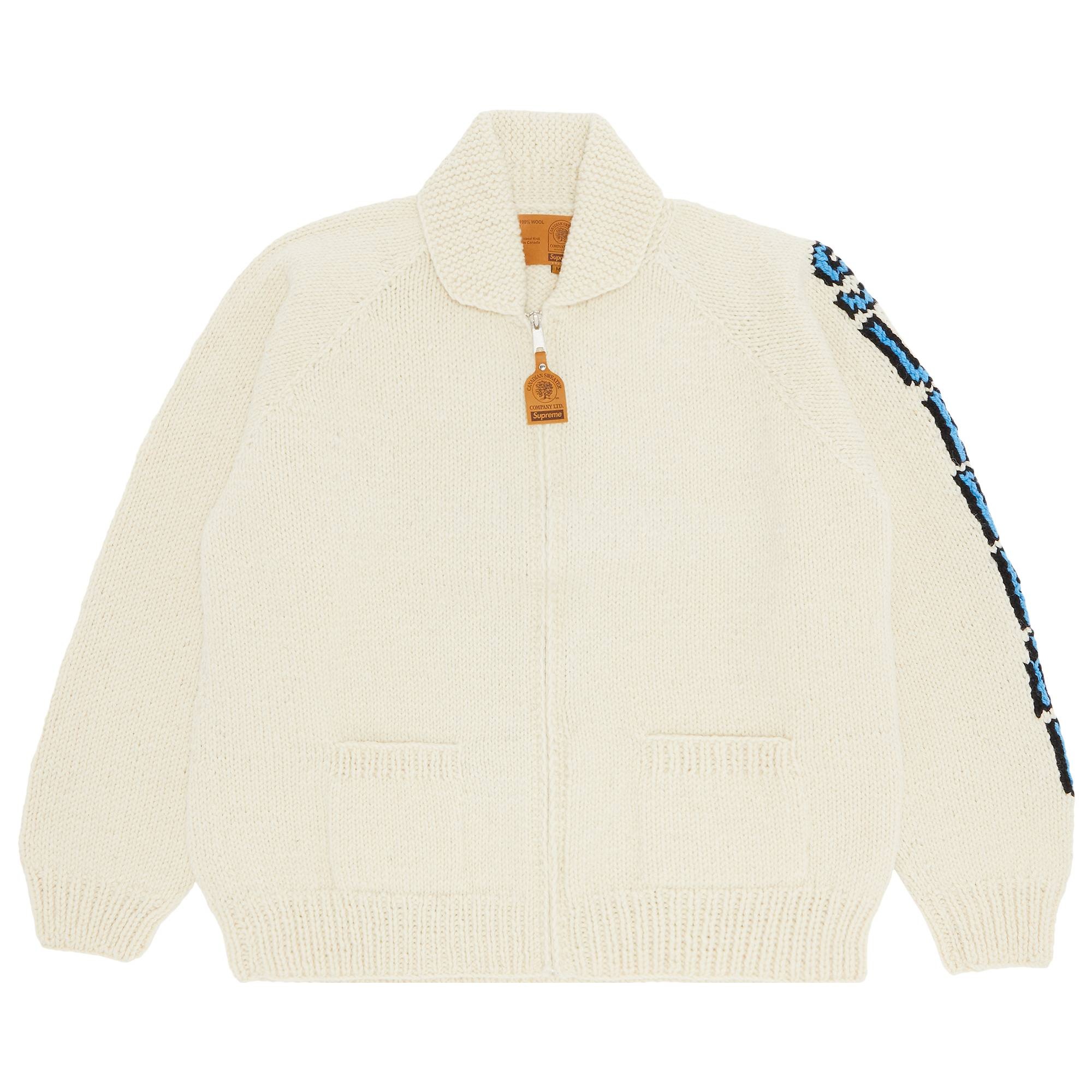 Supreme Camacho Cowichan Sweater 'Natural' - 1