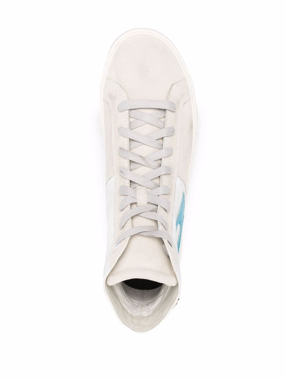 distressed high-top sneakers - 4