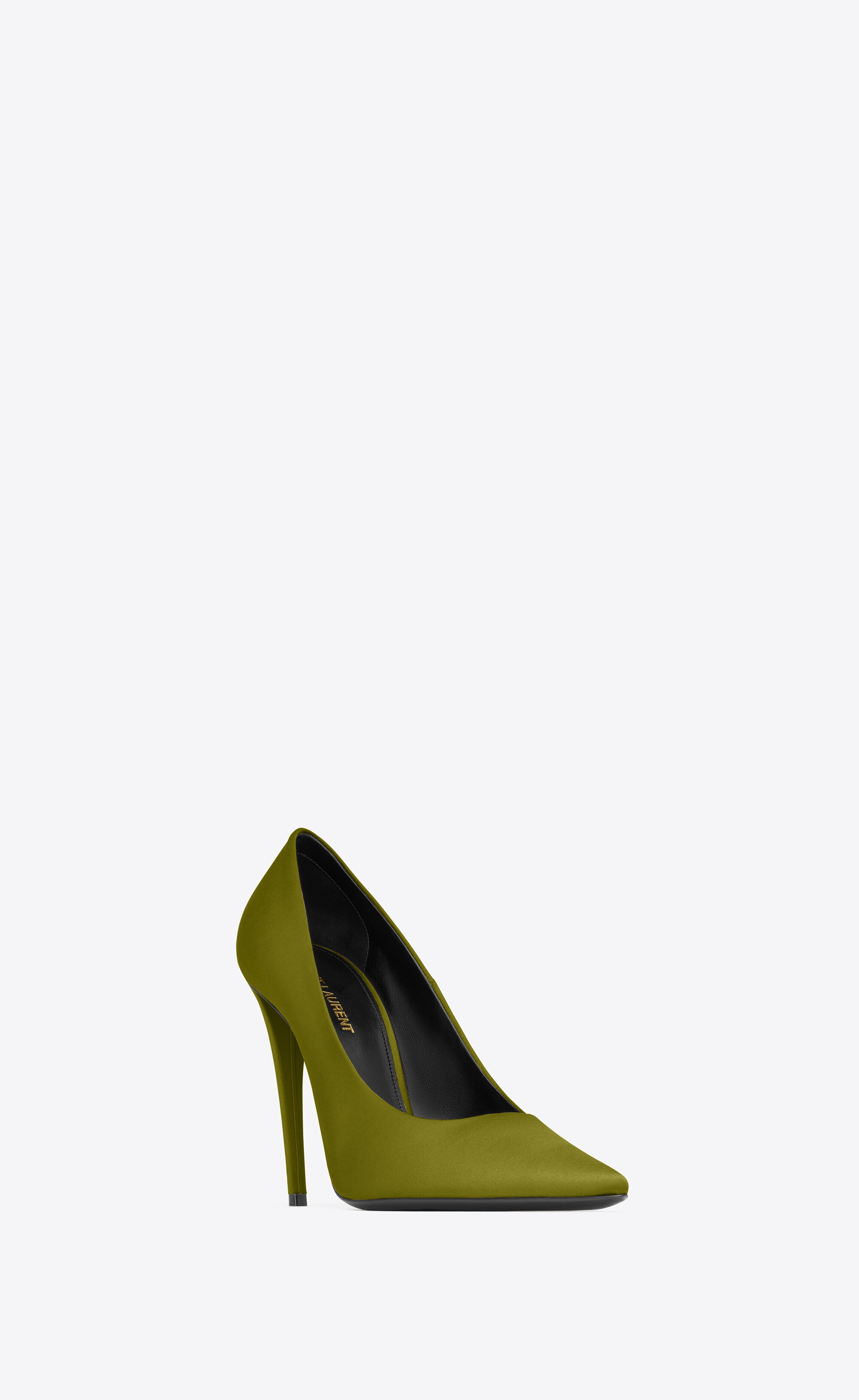 monceau pumps in satin crepe - 3