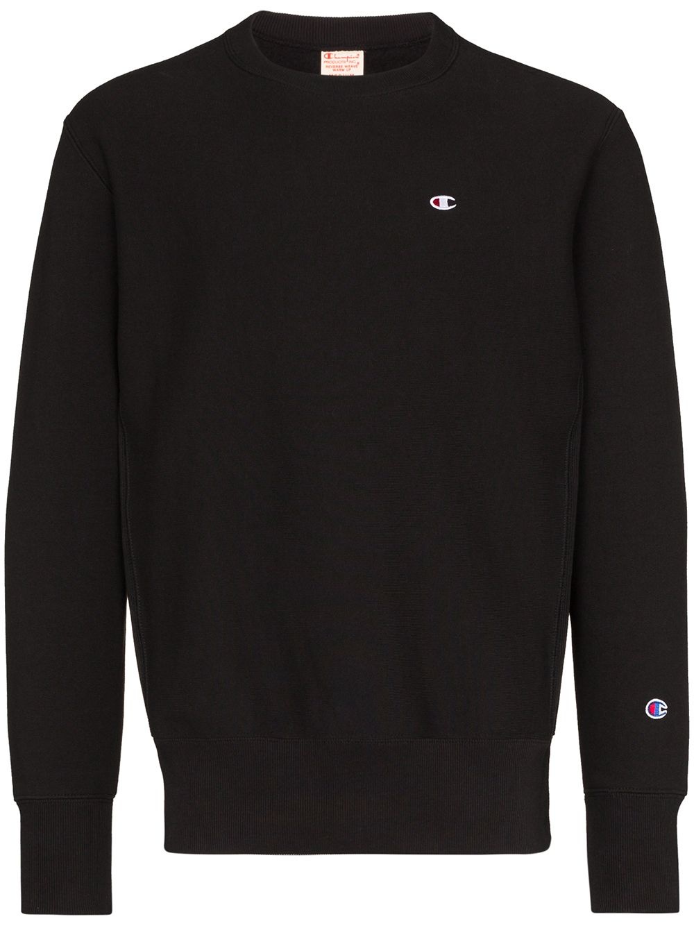 logo patch sweatshirt - 1