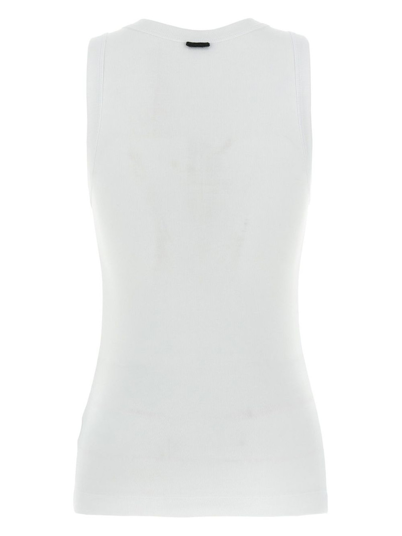 Brunello Cucinelli Monili chain-detail tank top outlook