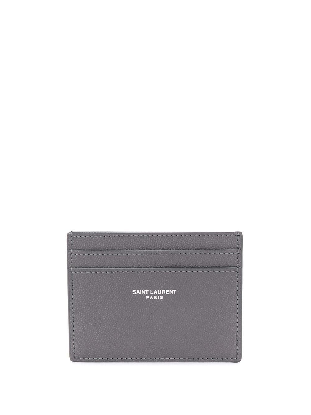 logo embossed cardholder - 1