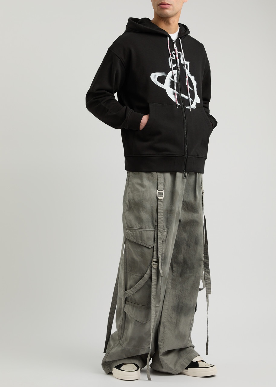 VIVIENNE WESTWOOD フーディ 25 Orb-print hooded cotton 29988 Vivienne Westwood Vivienne Westwood Orb-print Hooded Cotton