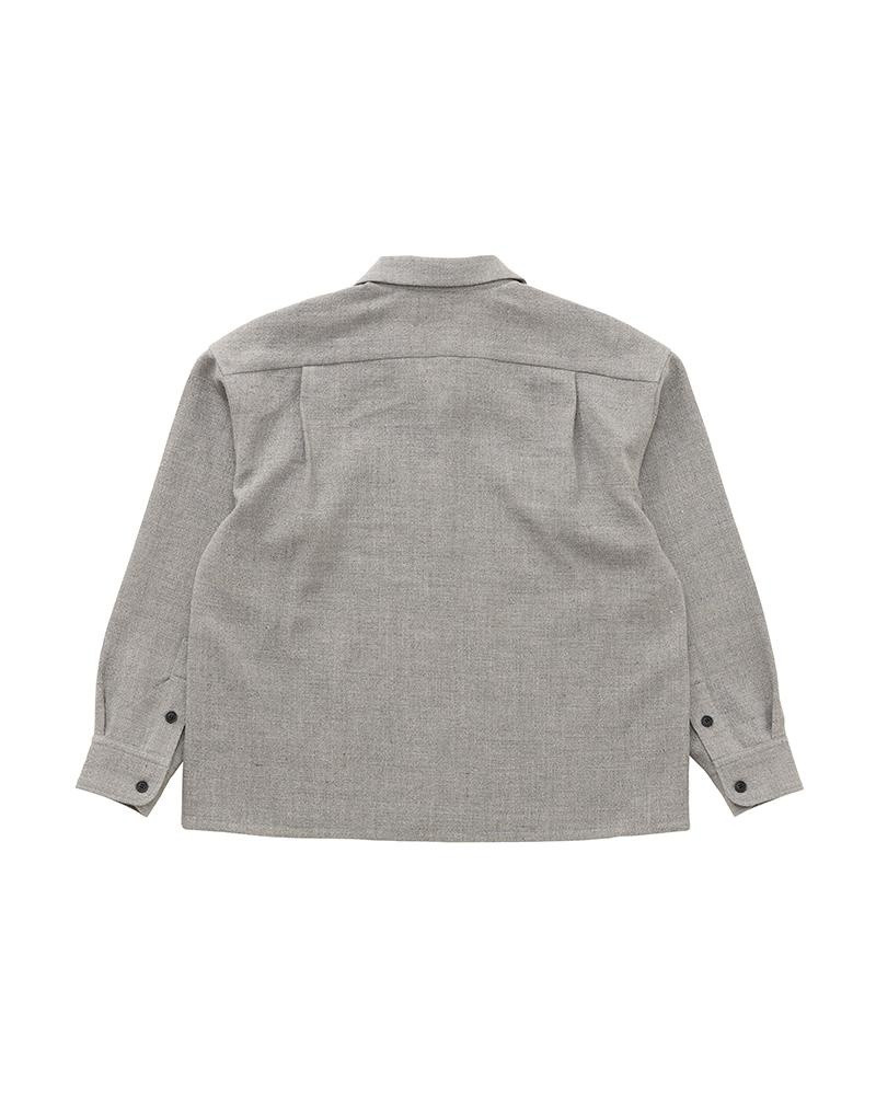 visvim OC PALMER SHIRT L/S GREY outlook