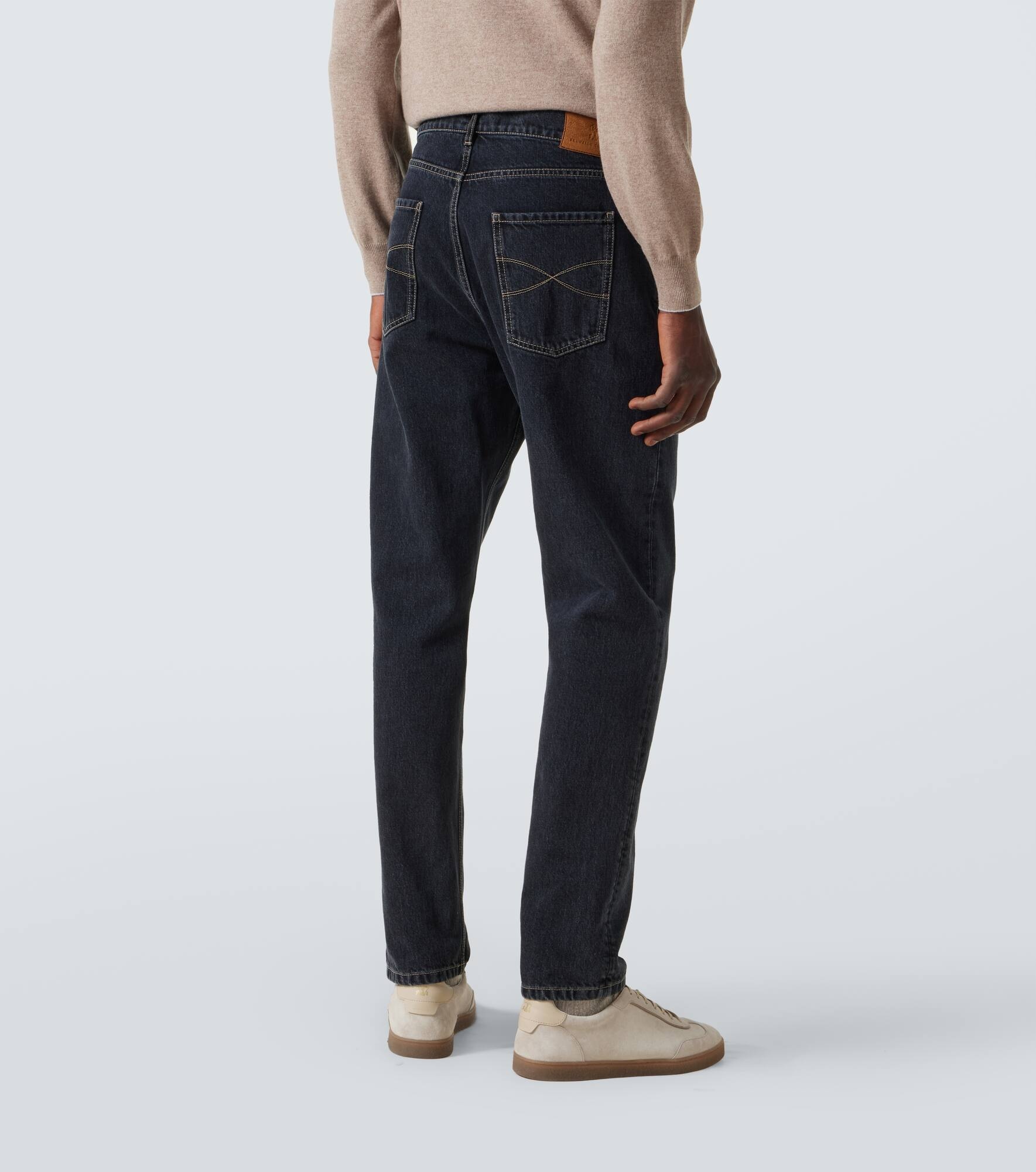 Mid-rise slim jeans - 4