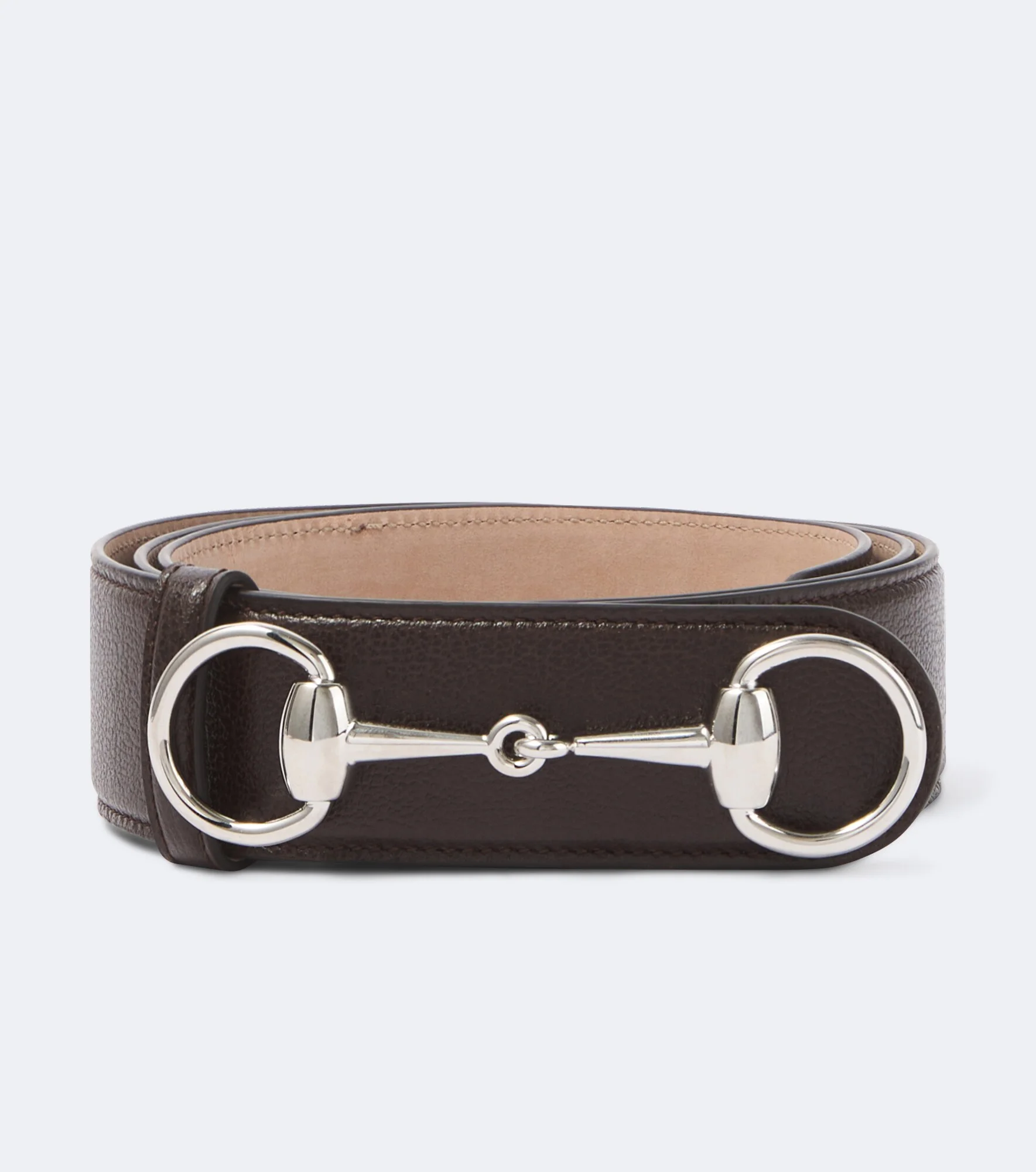 Horsebit leather belt - 1