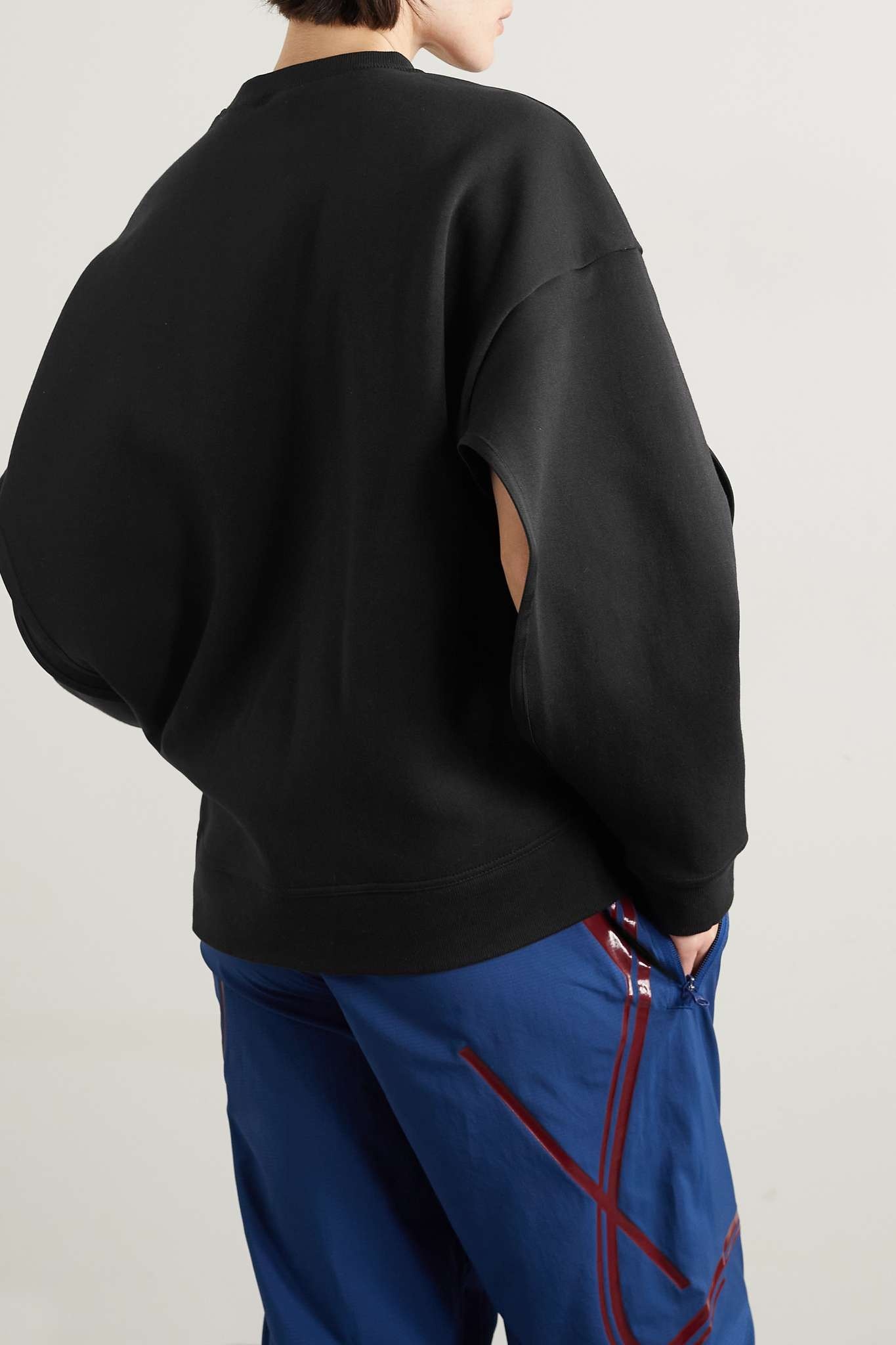 TruePurpose printed organic cotton-blend jersey sweatshirt - 4