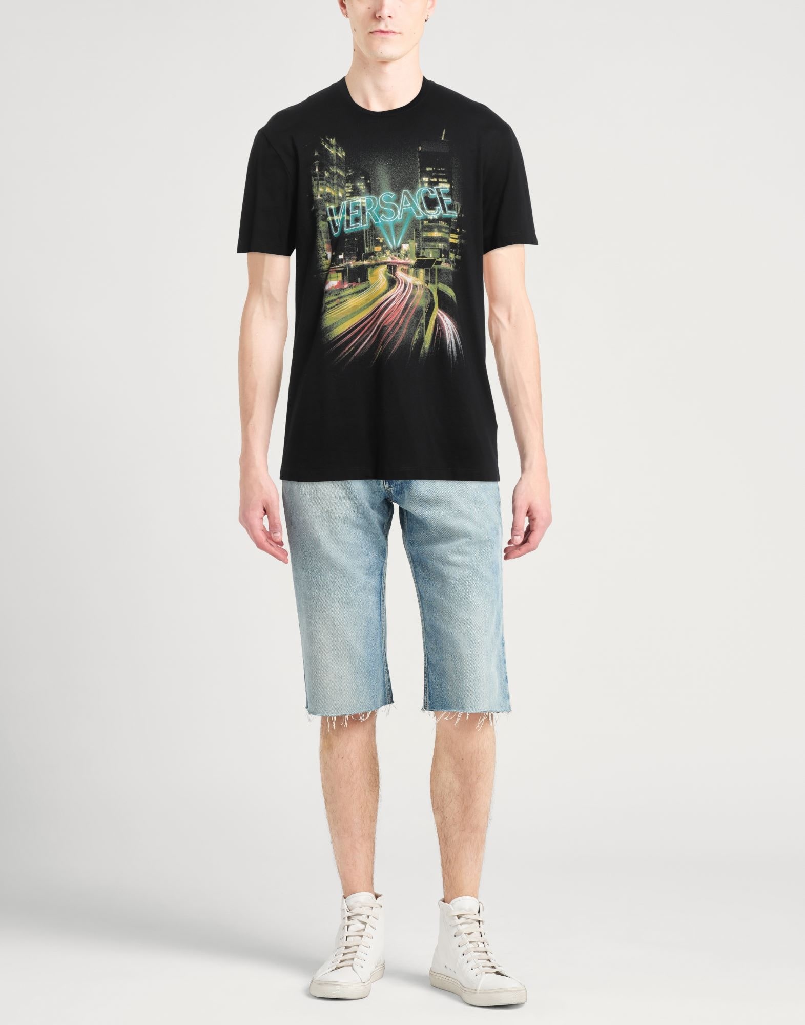 VERSACE Versace City Lights T-Shirt | REVERSIBLE