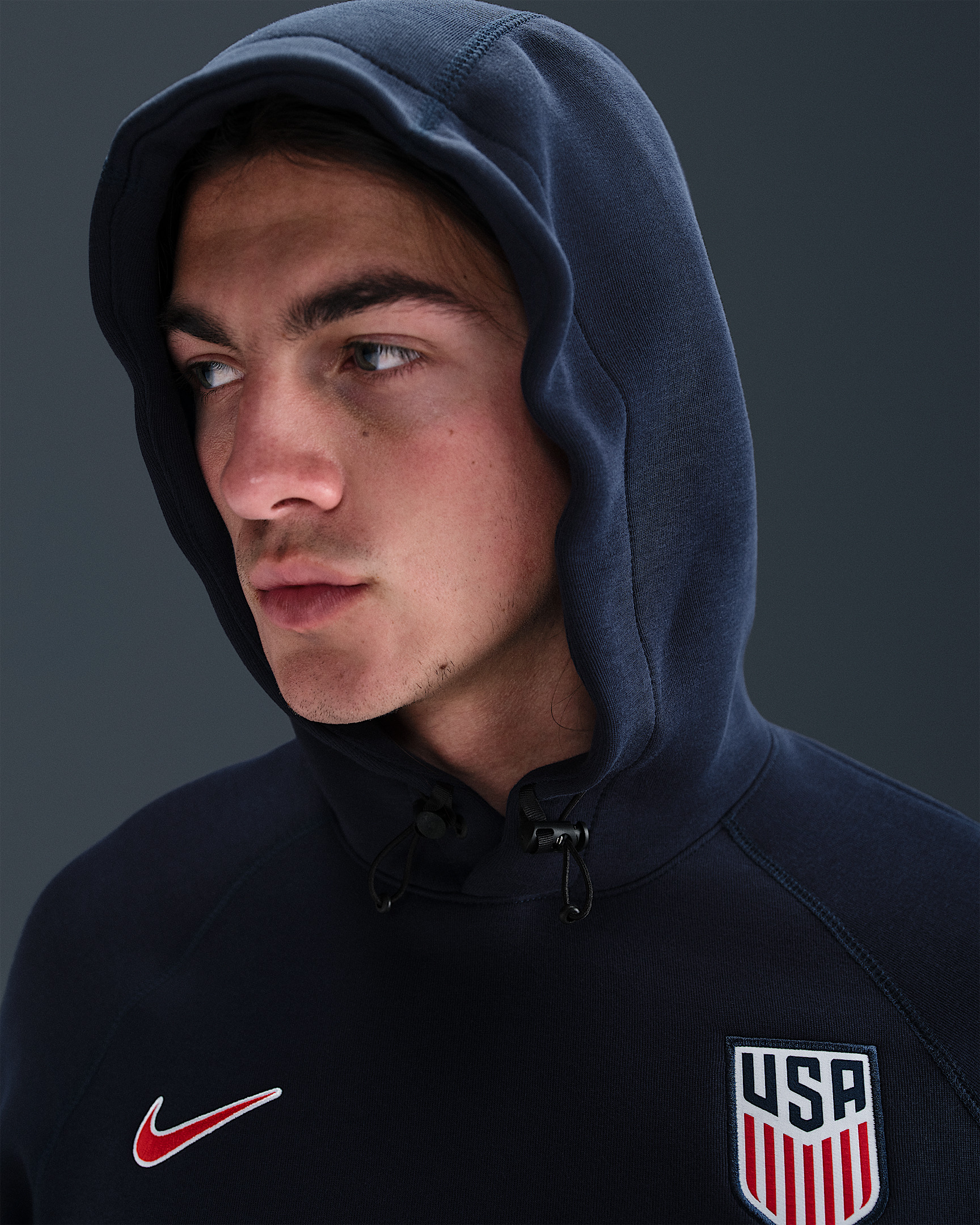 USMNT Tech Men's Nike Soccer Fleece Pullover Hoodie - 6