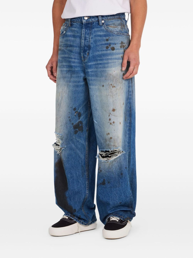 NAHMIAS distressed wide-leg jeans outlook
