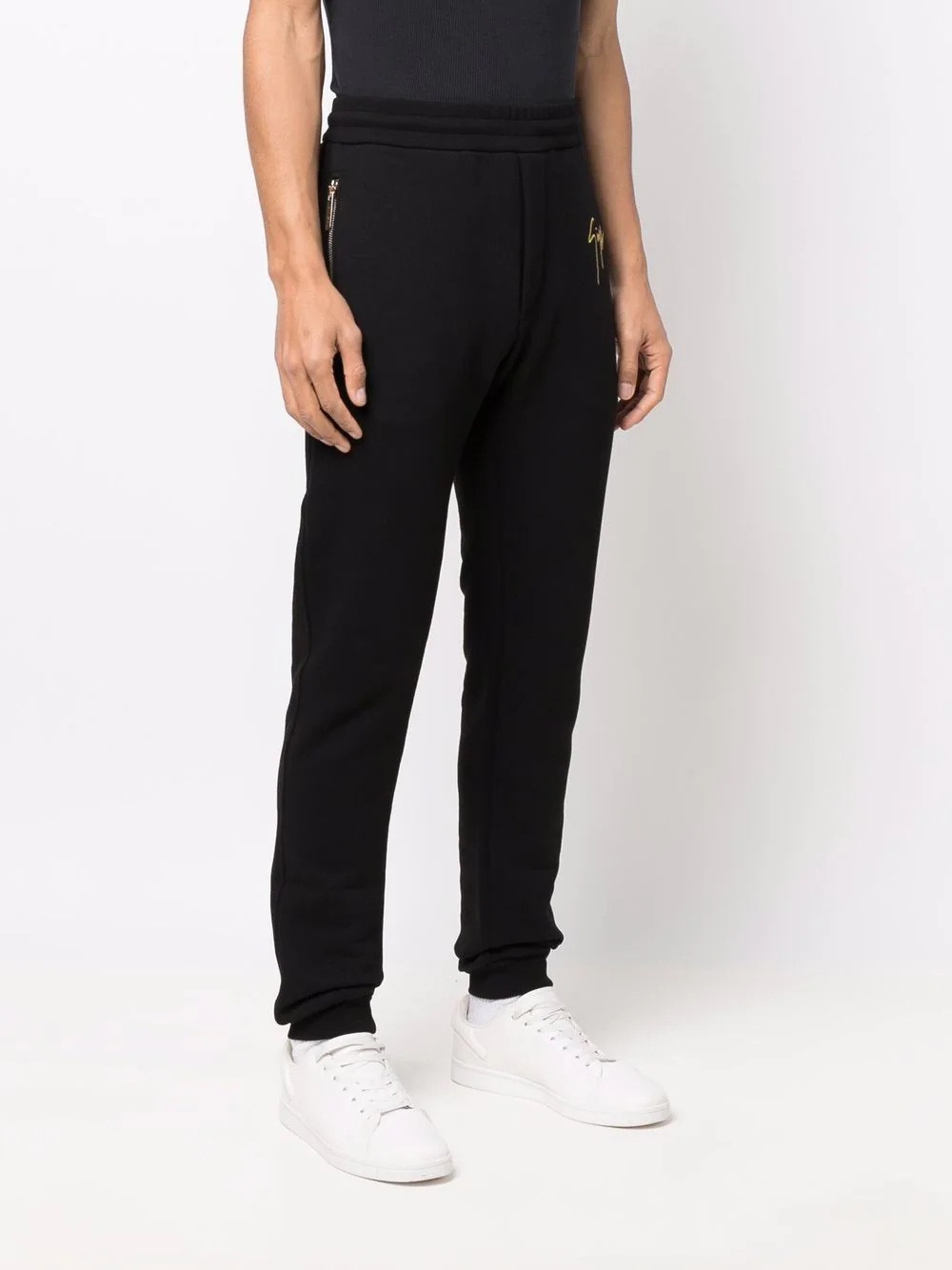 embroidered-logo track pants - 3