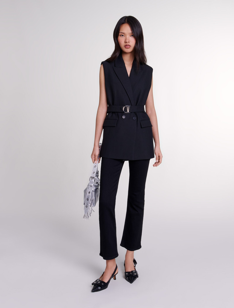 maje Sleeveless suit jacket outlook