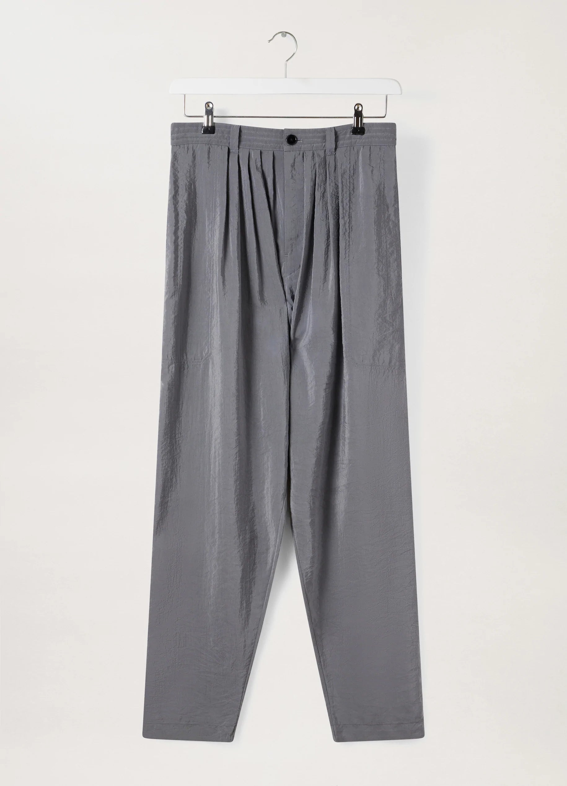 SOFT PLEATED PANTS - 1