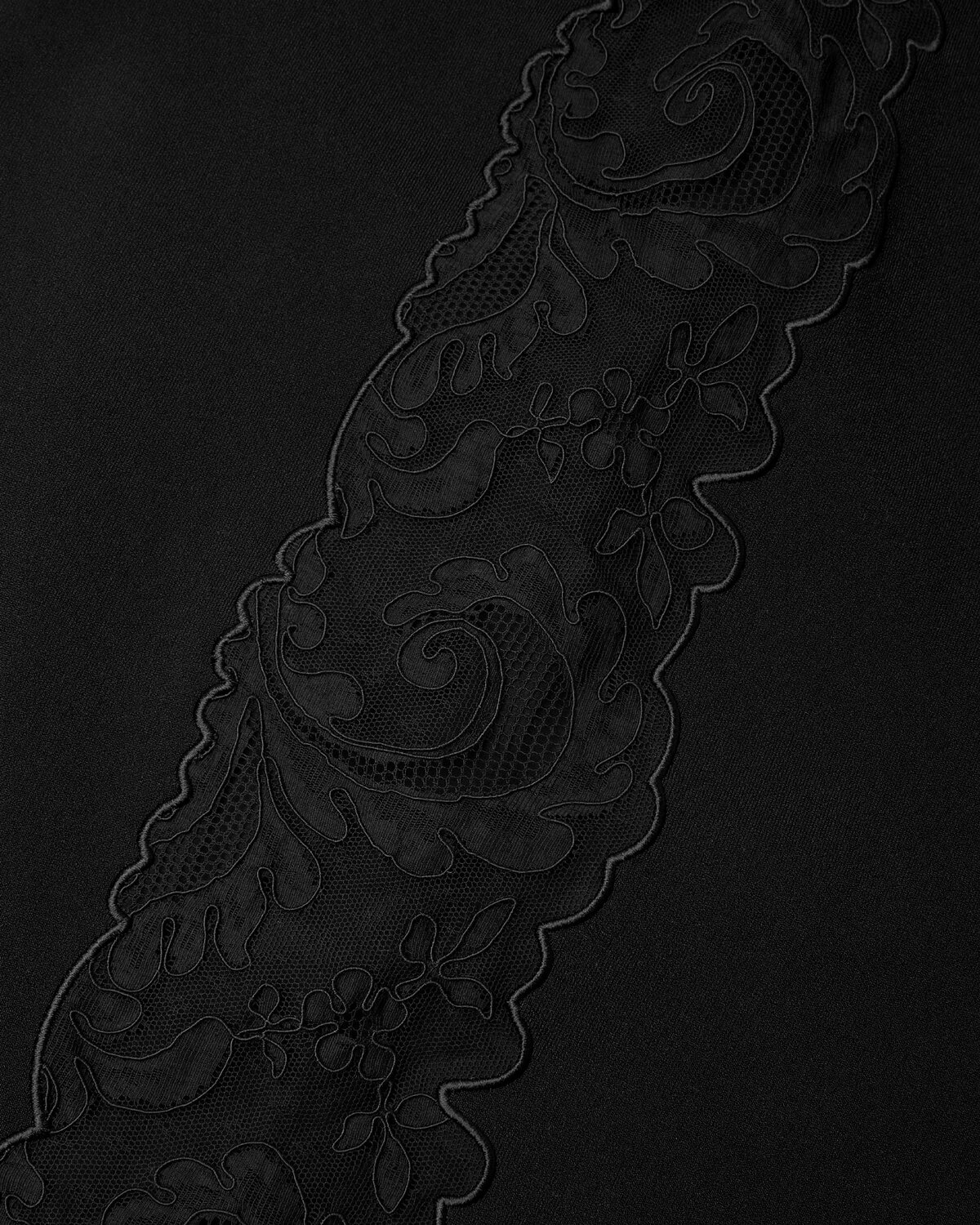 Barocco Lace Knit Midi Skirt - 5