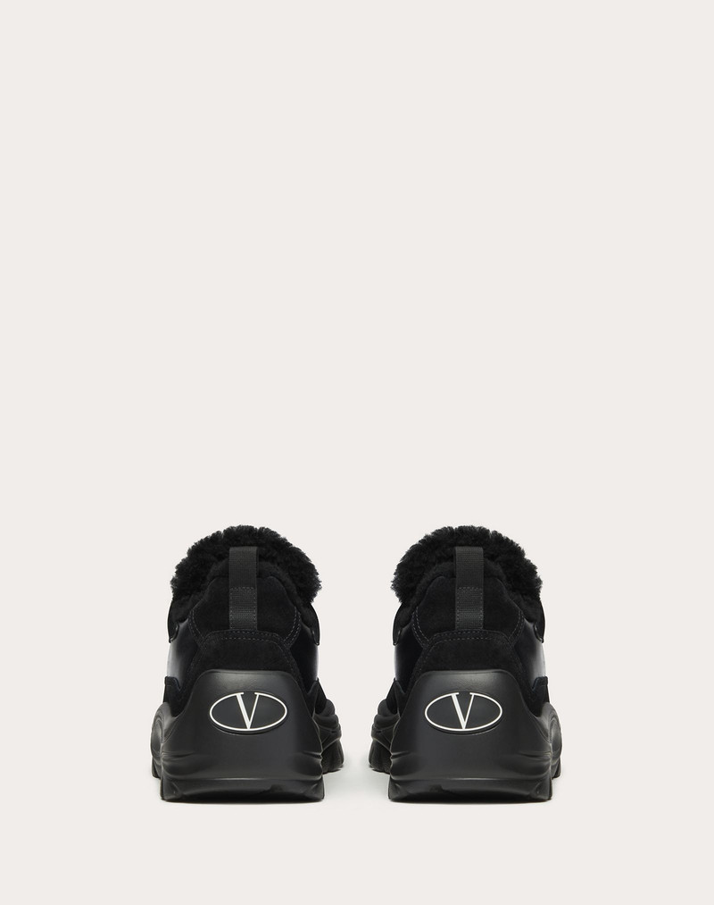 Gumboy Sneaker with shearling lining 3