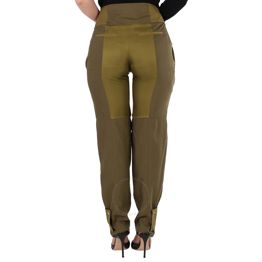 Burberry Dark Seaweed Green Cargo Pants - 4