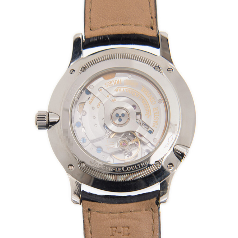 Jaeger LeCoultre Master Ultra Thin Perpetual Automatic Silver Dial Men's Watch Q149842A - 3