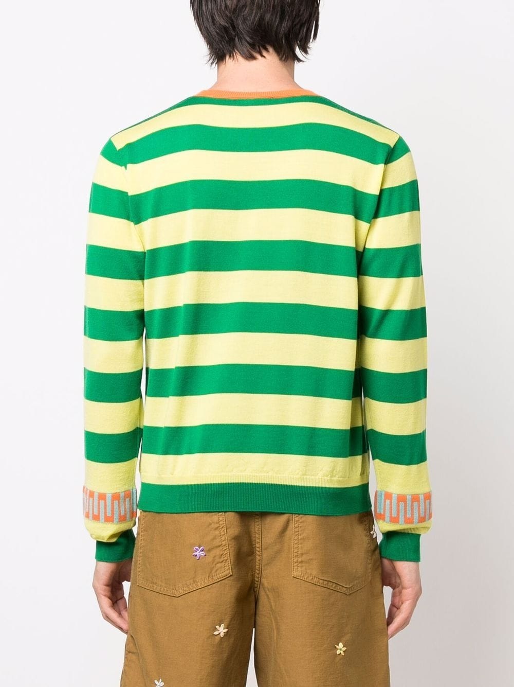 Striped Icon virgin-wool sweater - 4