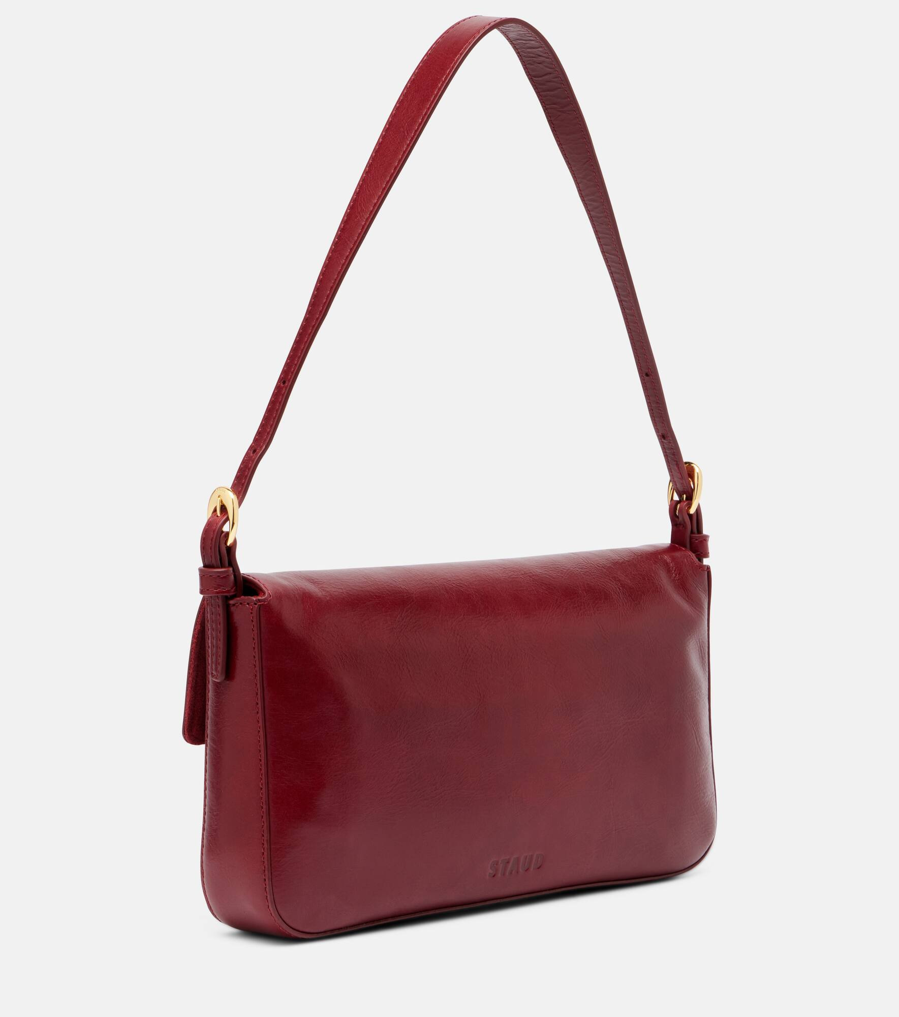 Harlow leather shoulder bag - 4