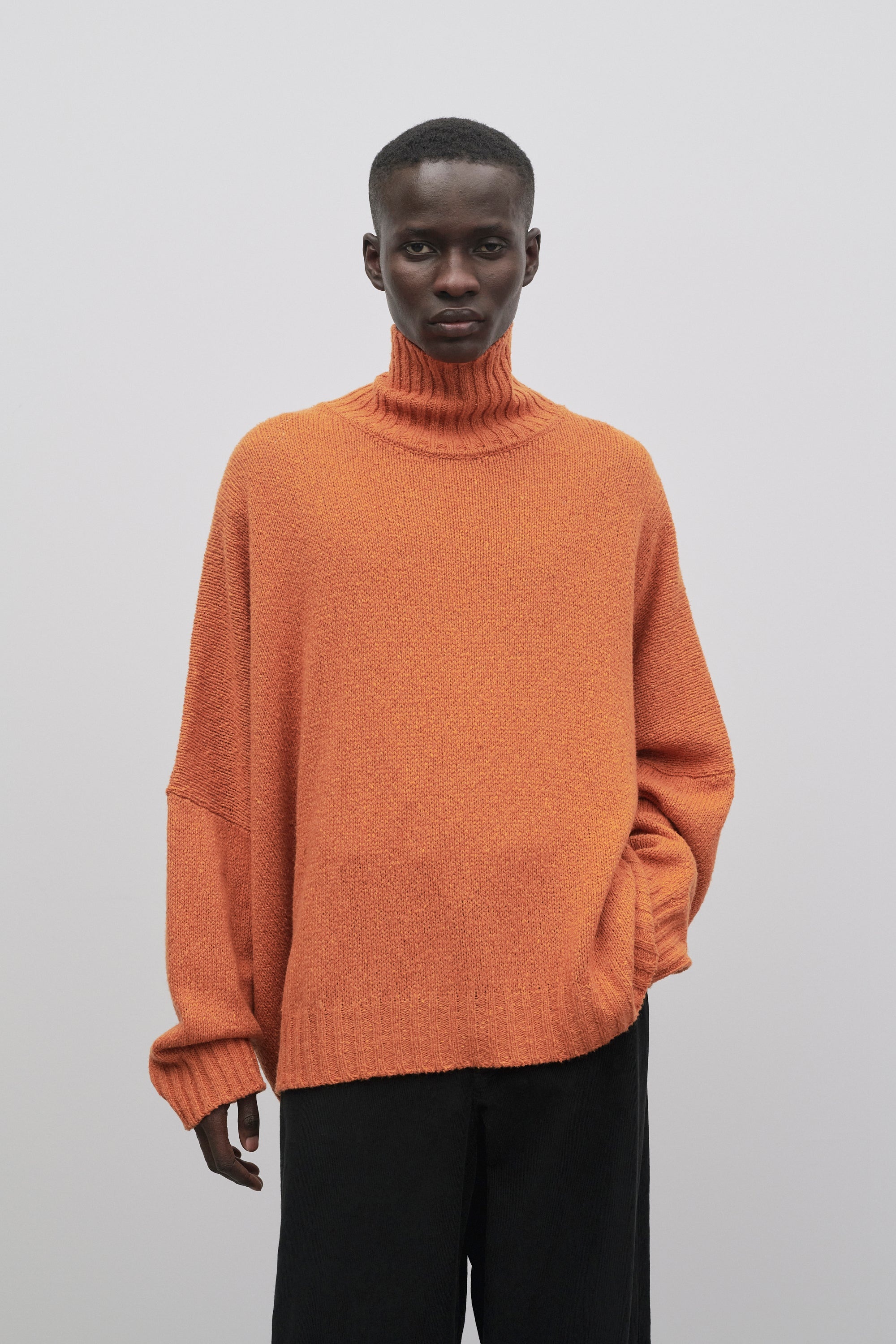 Cobain Top in Wool and Silk - 3