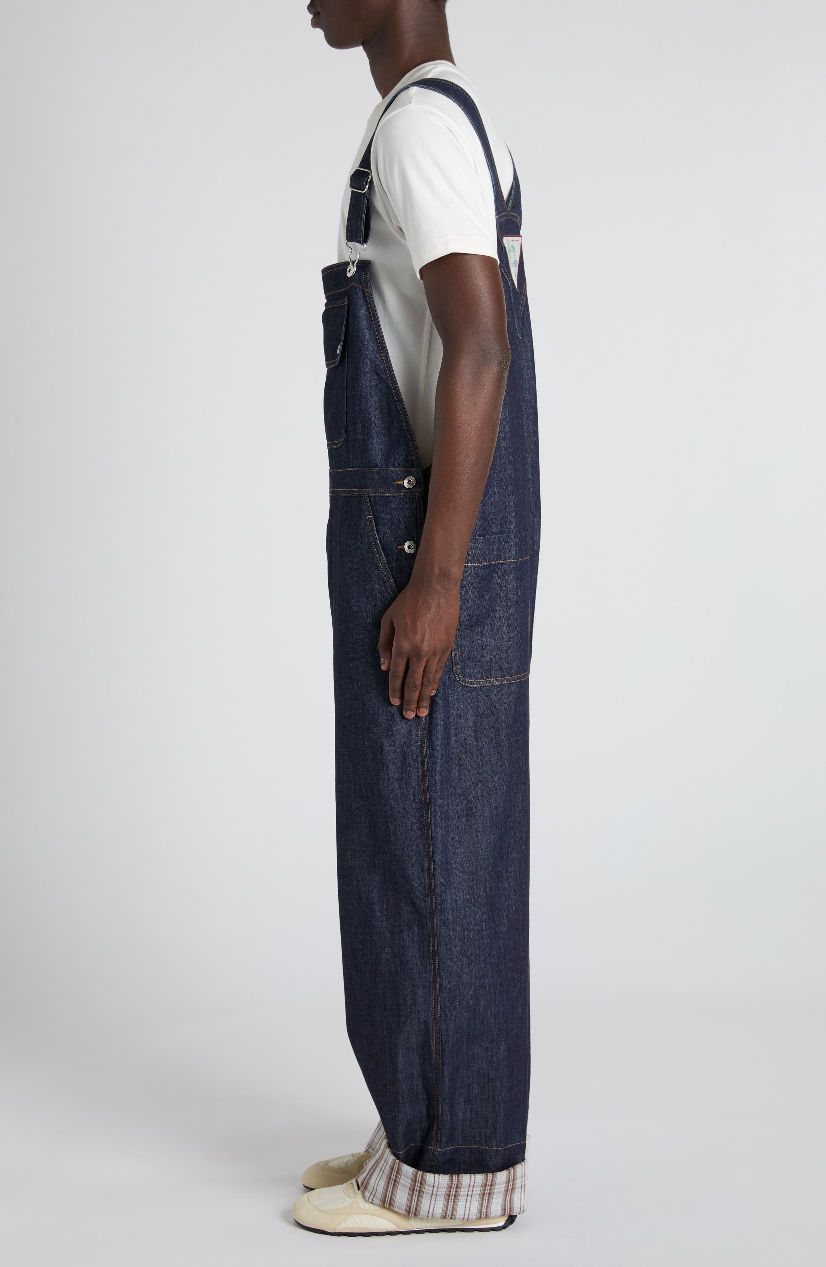 Bottega Veneta Denim Overalls in 4245 Indigo at Nordstrom - 5