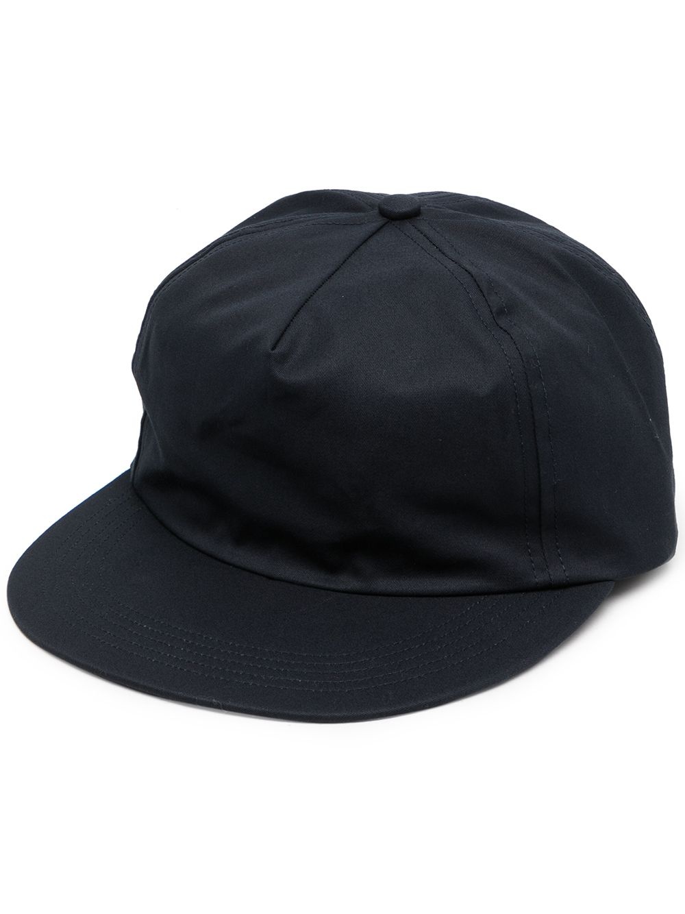 flat-peak baseball cap - 1