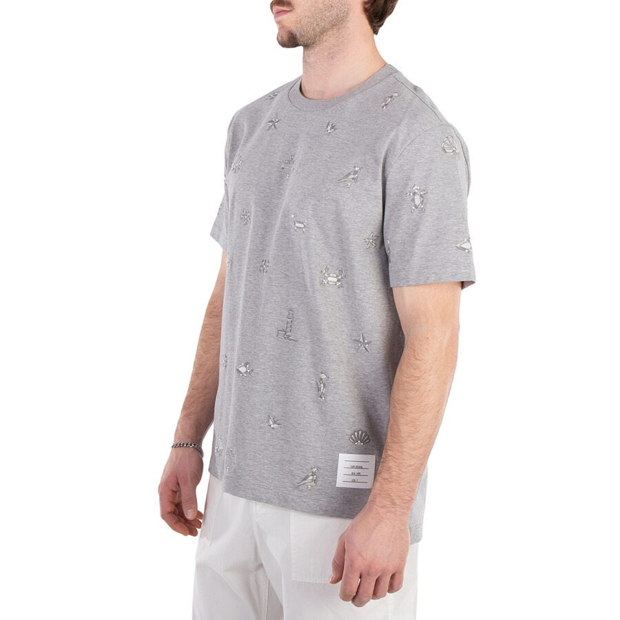 Thom Browne Jersey Nautical Short Sleeve Tee - 3