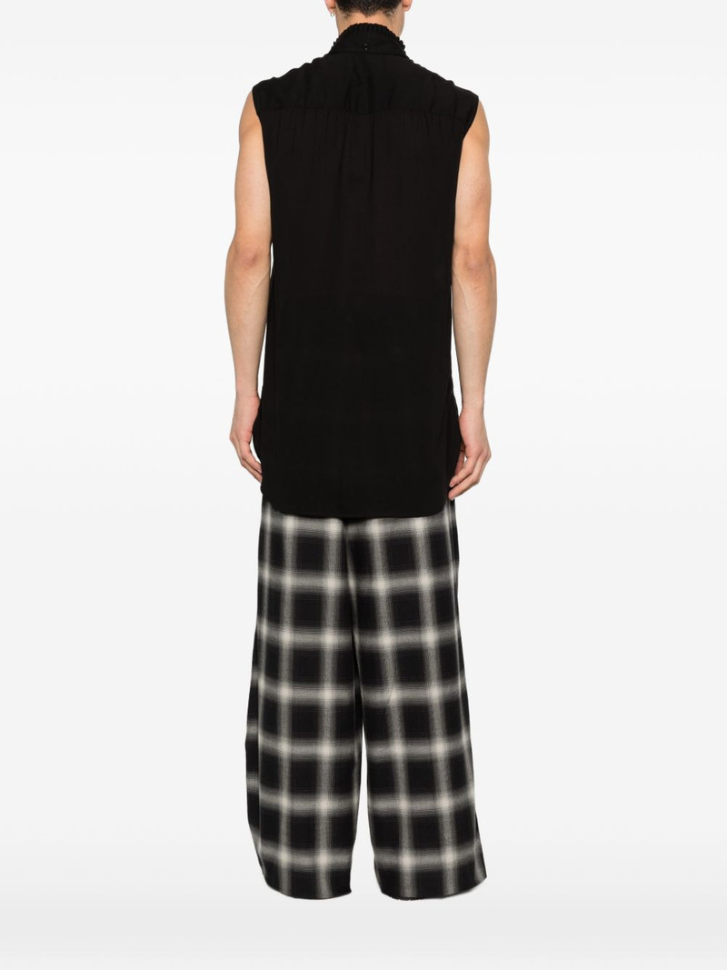 pussy-bow sleeveless top 4