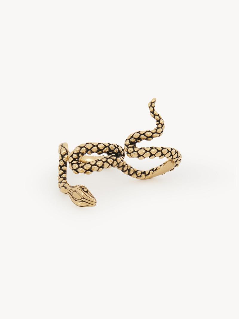 THE CHLOÉ SNAKE DOUBLE RING 1